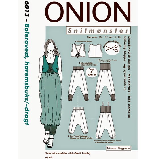Onion 6013 Snitmønster